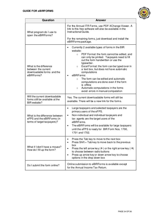 Bir Form 0605 Pdf